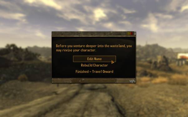 Classic Fallout Description Messages